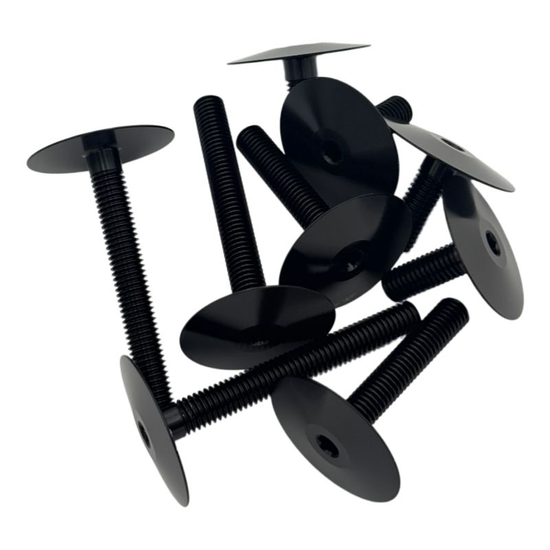 M8 Ultra Low-Profile Seat Bolt (Wide Head / Flush Mount)