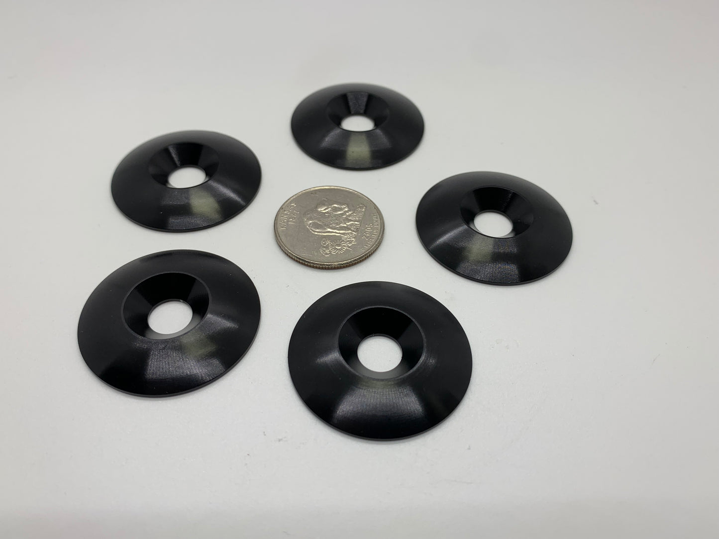 Conical Washer #10  34mm/M8 (Set of 10)