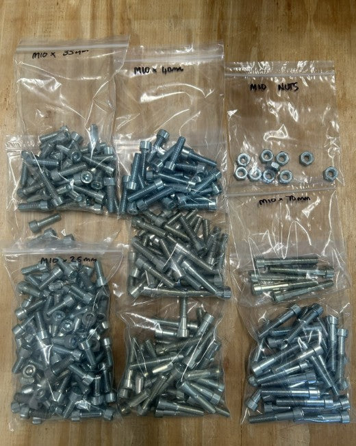 M10 Allen bolts BULK QTY 318