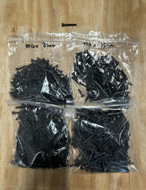 M4 Allen head bolts BULK QTY 799